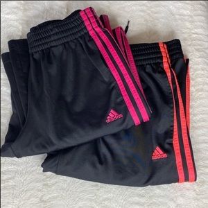 Adidas Coral & Pink Pants Size Small (2 Pieces)